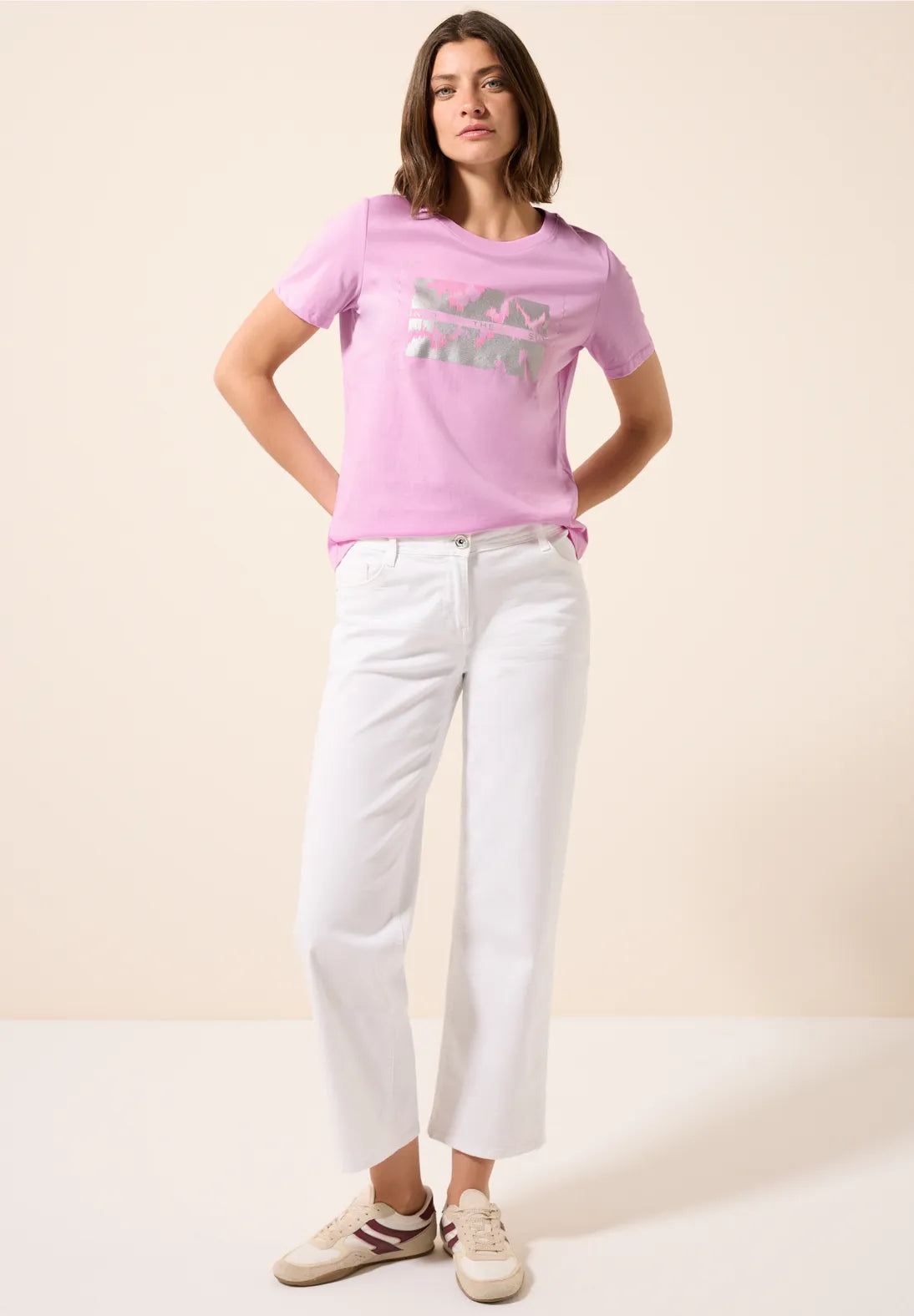 CECIL CAMISETA ESTAMPADA CUELLO REDONDO