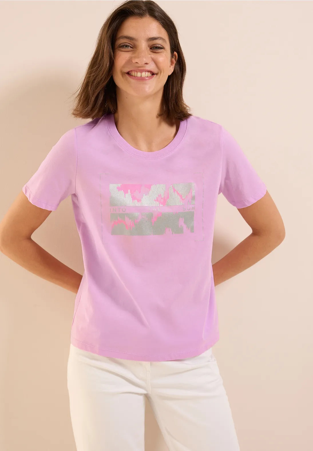 CECIL CAMISETA ESTAMPADA CUELLO REDONDO