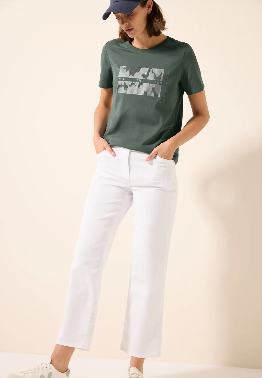 CECIL CAMISETA ESTAMPADA CUELLO REDONDO
