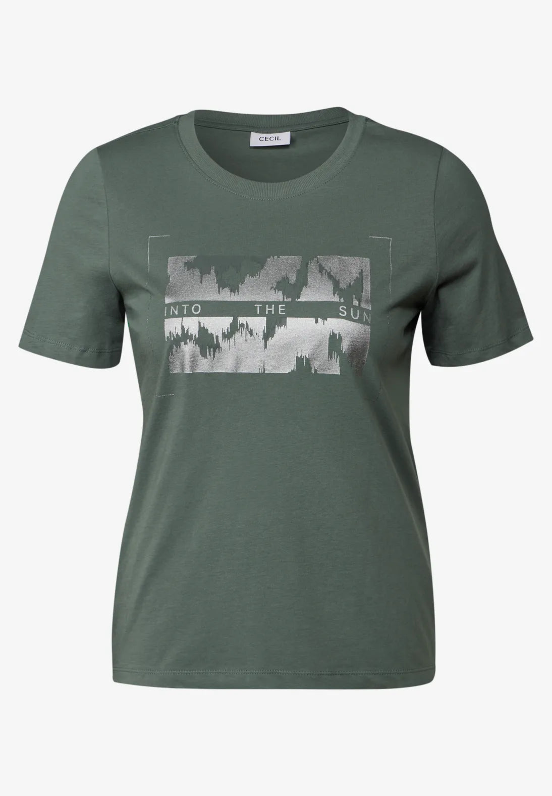 CECIL CAMISETA ESTAMPADA CUELLO REDONDO