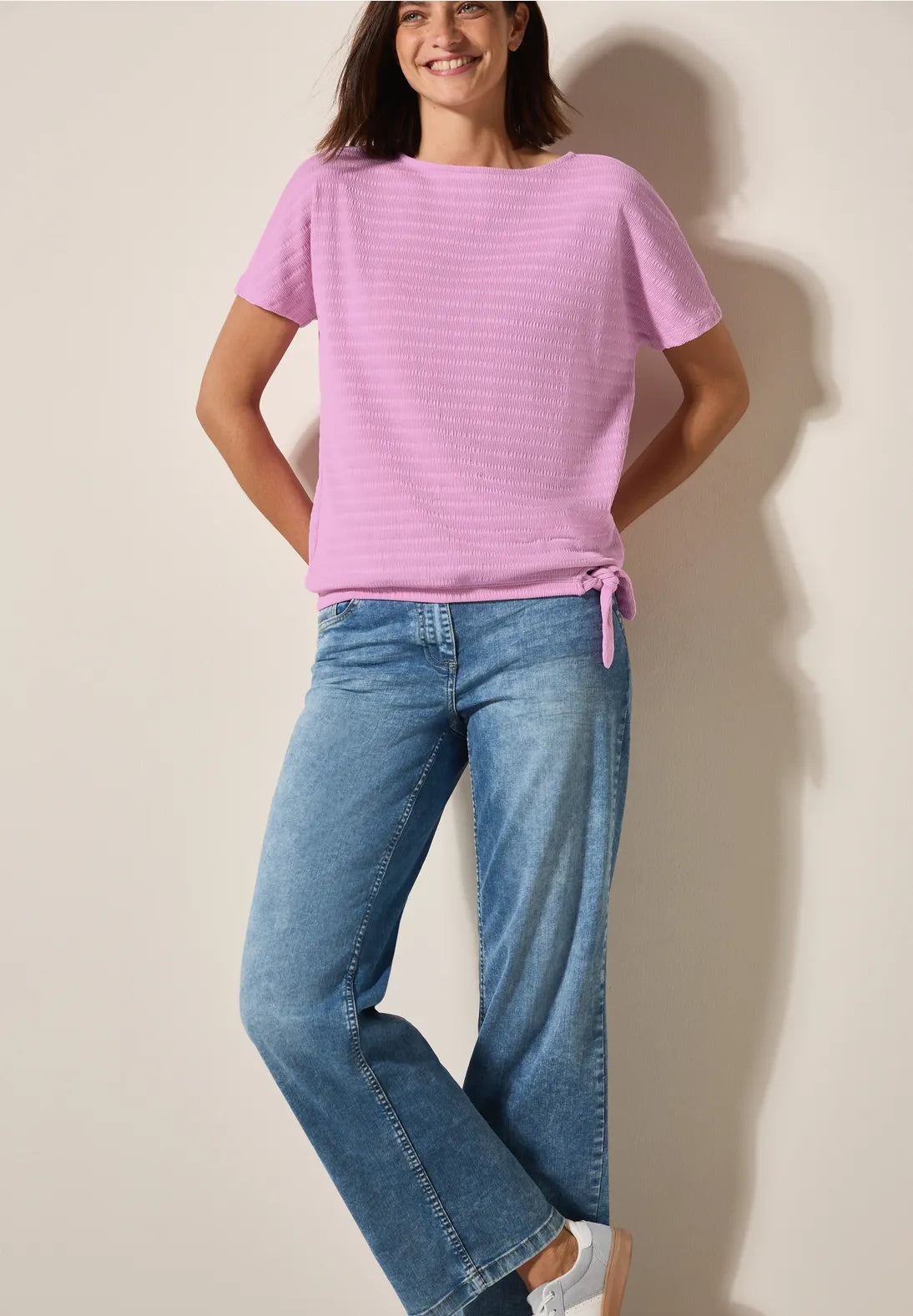 CECIL CAMISETA RAYAS DETALLE NUDO