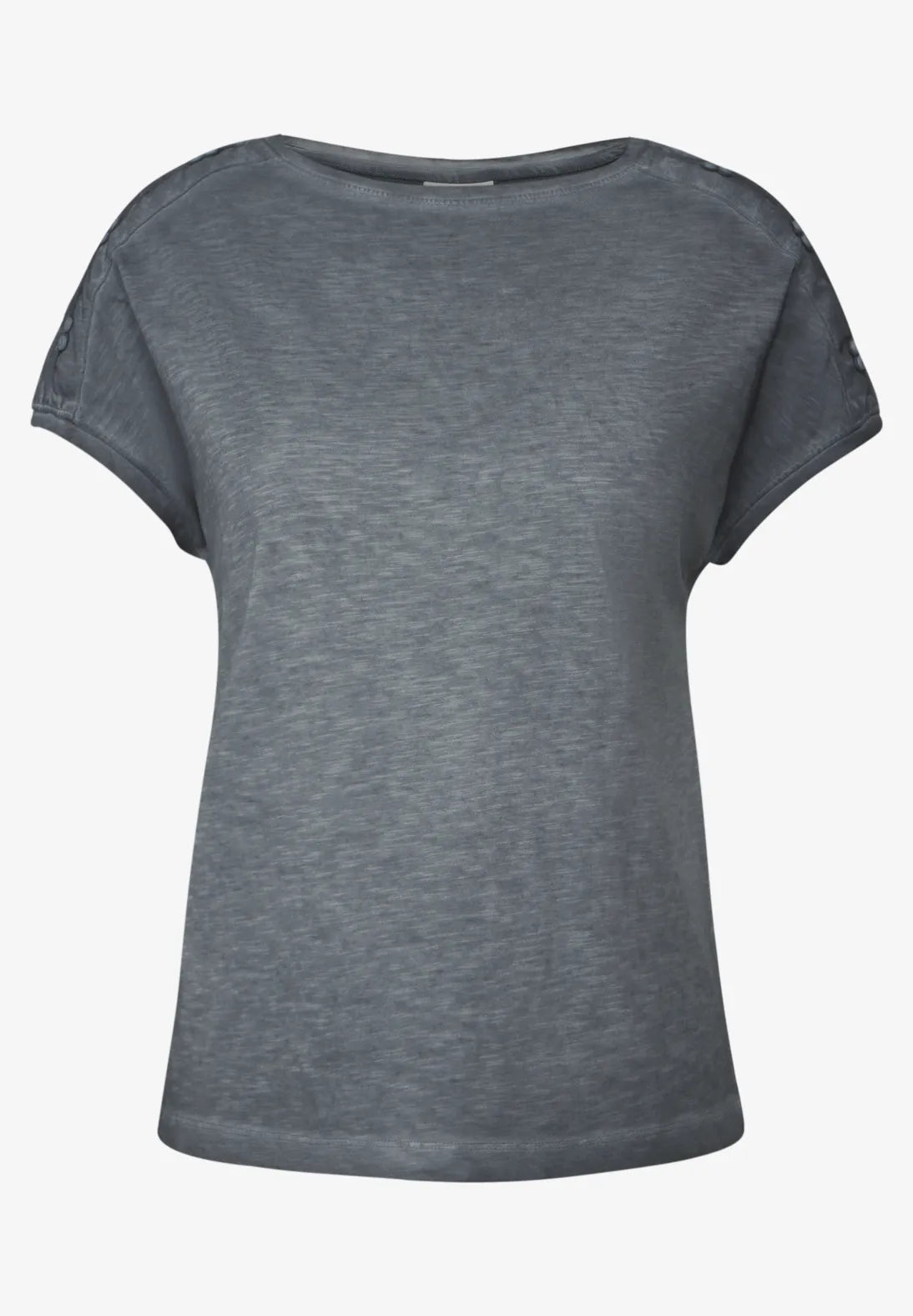 CECIL CAMISETA ASPECTO LAVADO GRIS