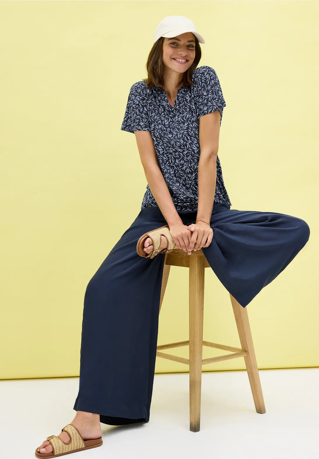 CECIL CAMISETA CON ESTAMPADO MINIMALISTA