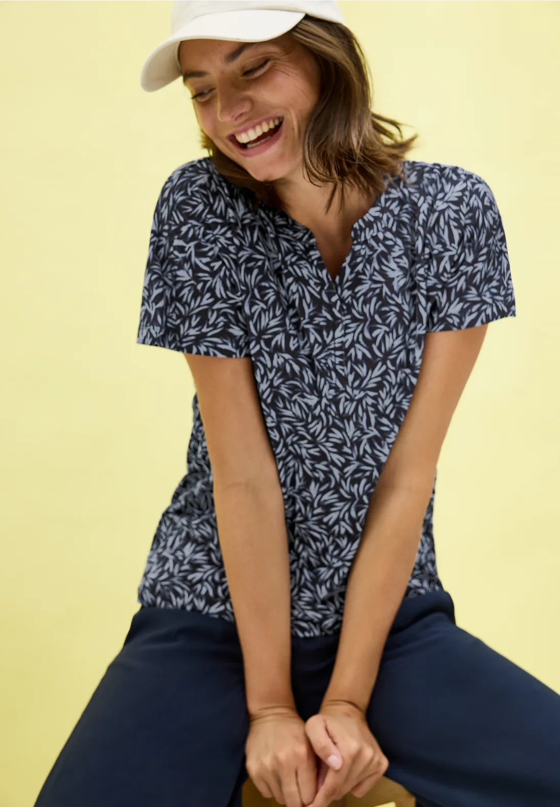 CECIL CAMISETA CON ESTAMPADO MINIMALISTA