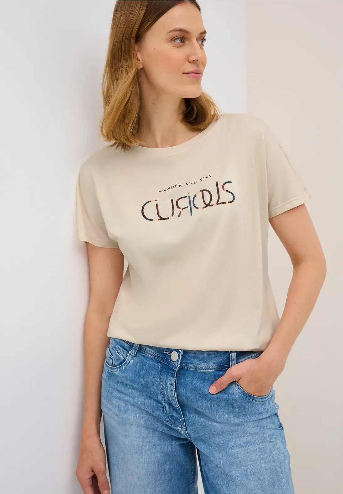 CECIL CAMISETA MANGA CORTA CON PRINT GRAFICO