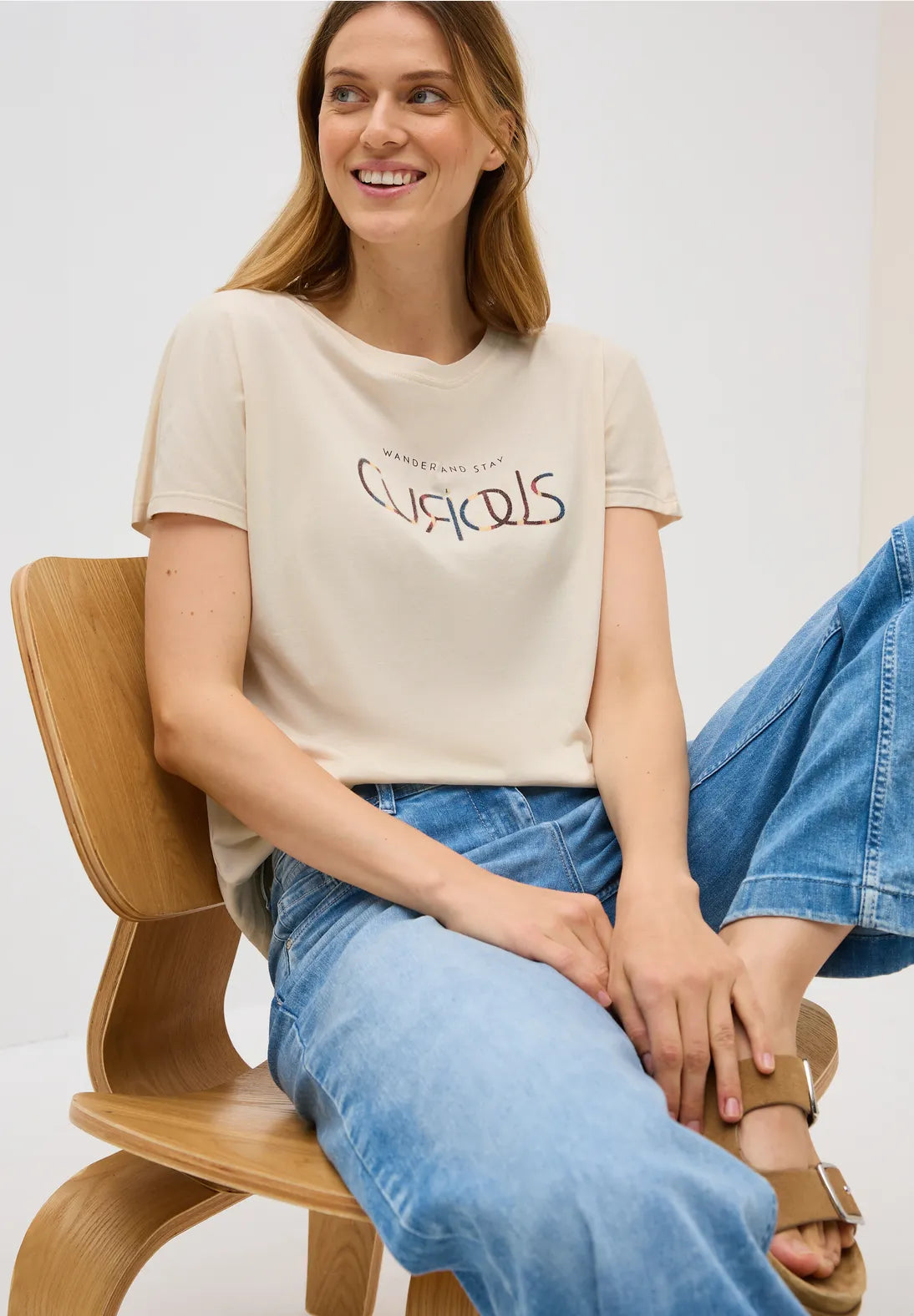 CECIL CAMISETA MANGA CORTA CON PRINT GRAFICO