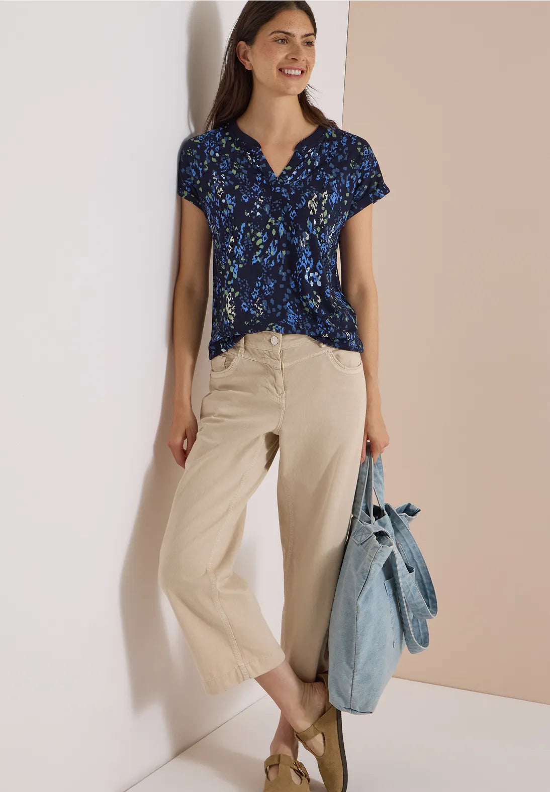 CAMISETA ESTAMPADA TIPO BLUSA STREET ONE