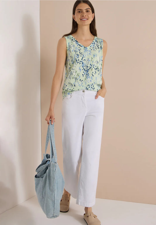 TOP DE TIRANTES ESTAMPADO CECIL