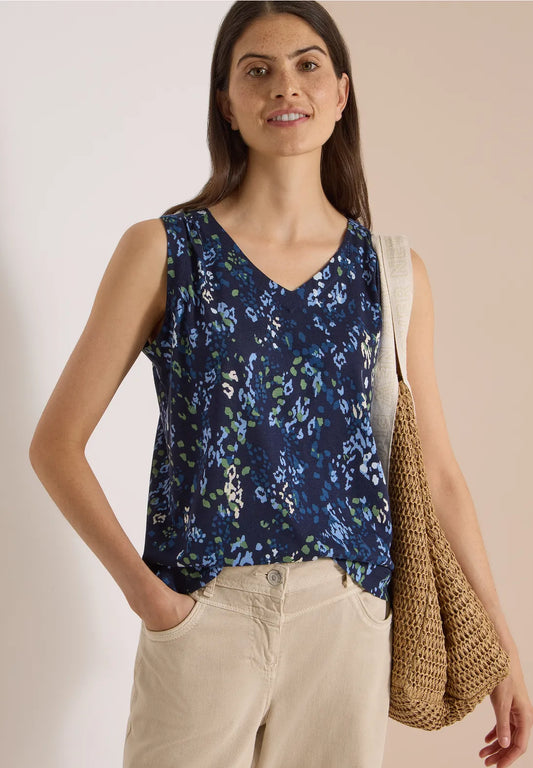 TOP DE TIRANTES ESTAMPADO CECIL