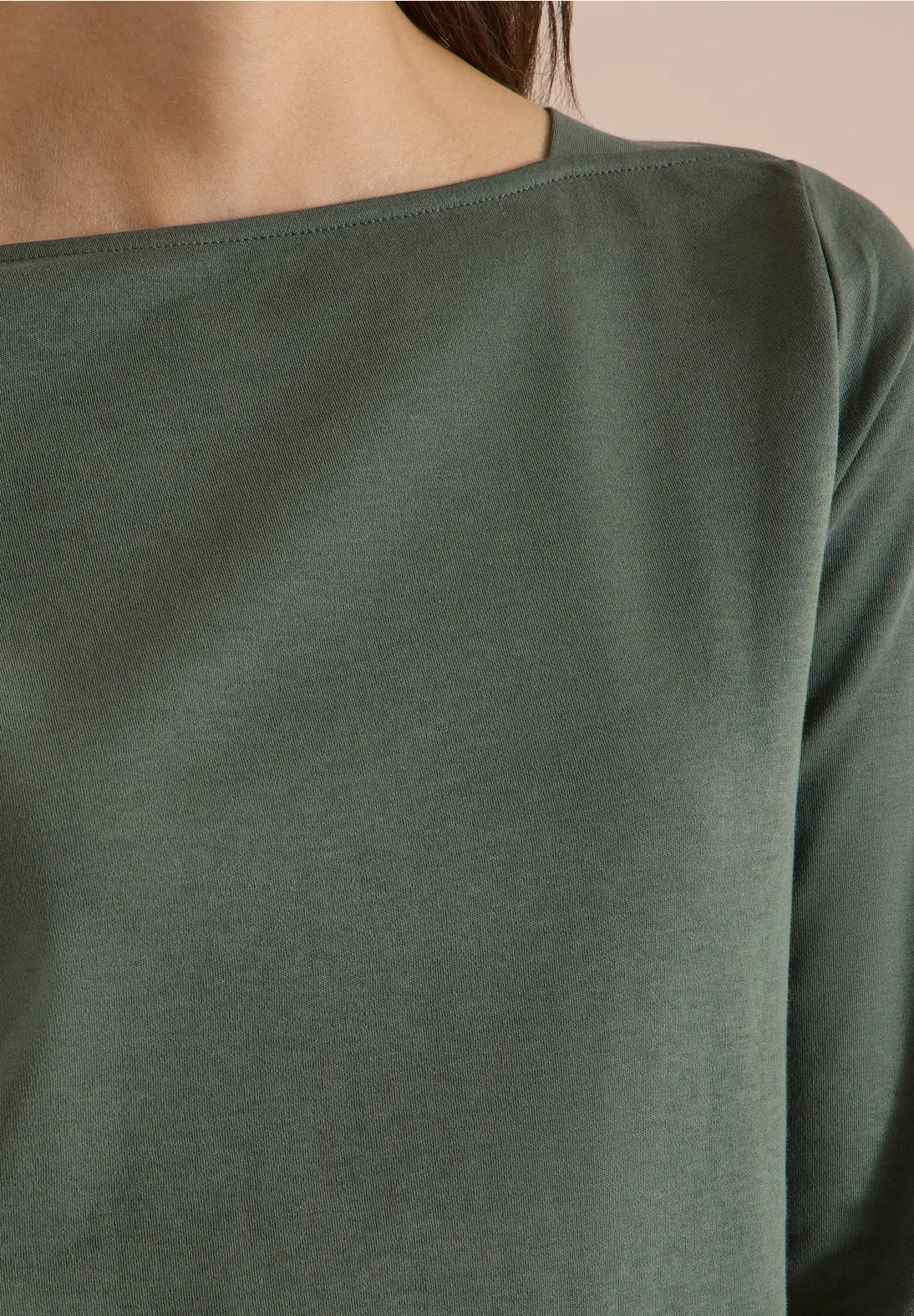 CAMISETA DE ALGODON CUELLO BARCO CECIL