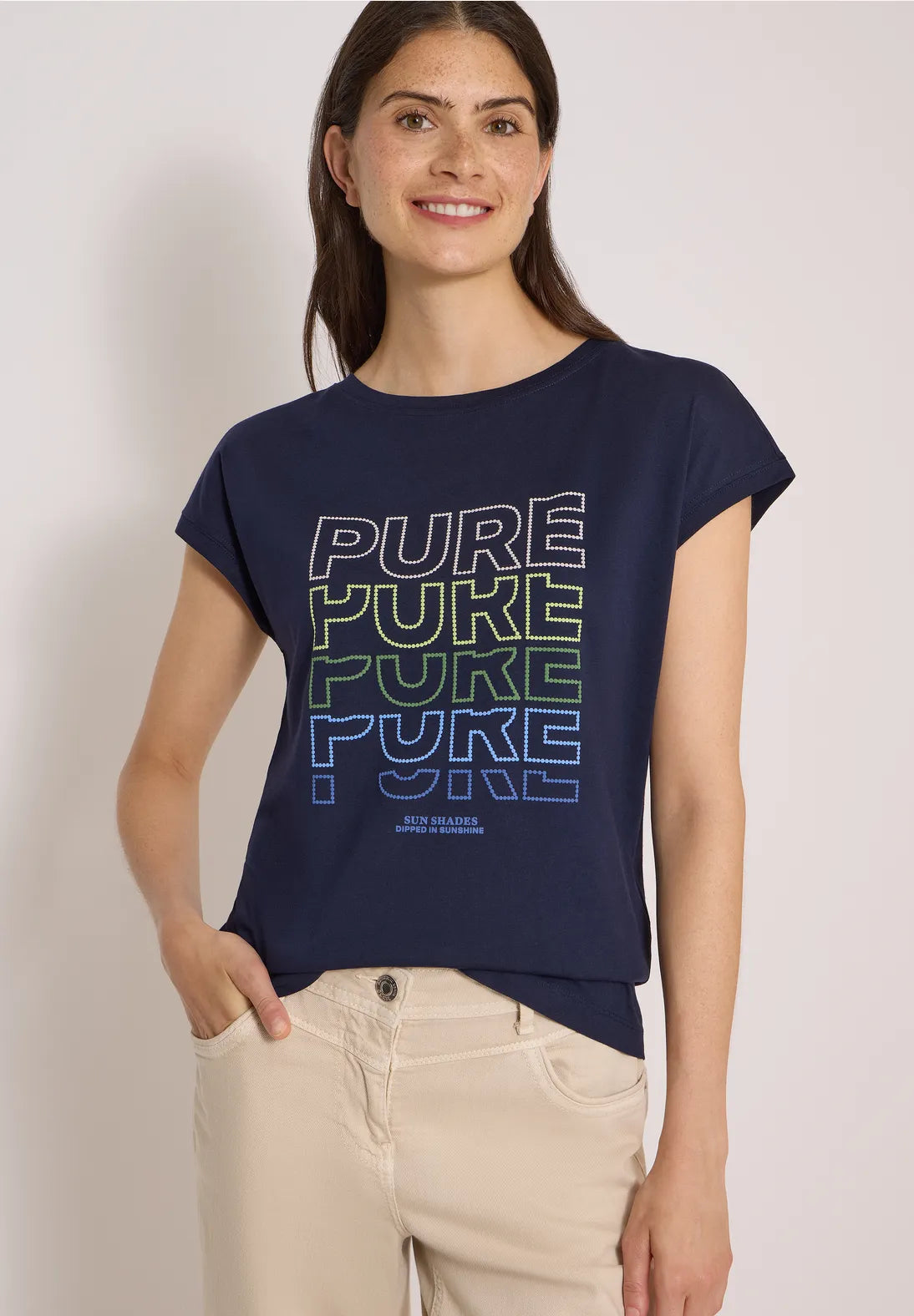 CAMISETA MANGA CORTA ESTAMPADO FRONTAL STREET ONE