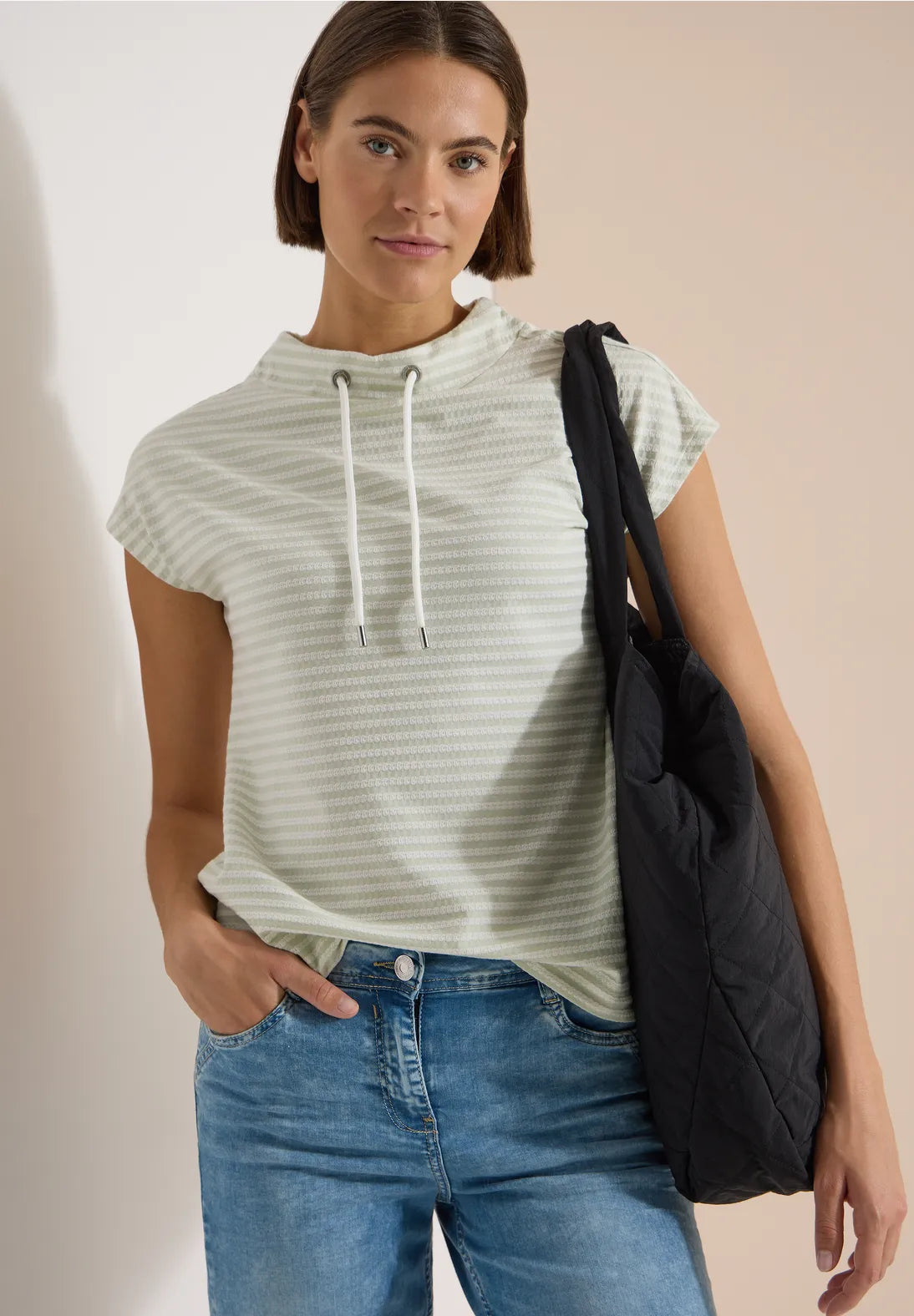 CAMISETA ESTILO DEPORTIVO A RAYAS STREET ONE