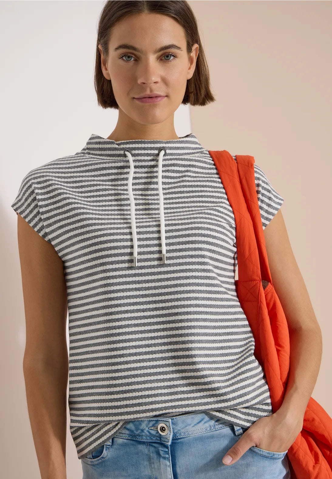 CAMISETA ESTILO DEPORTIVO A RAYAS STREET ONE