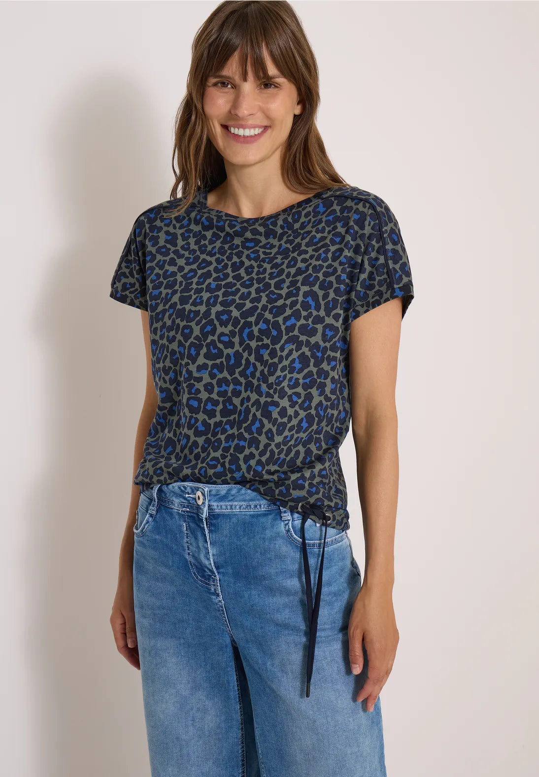 CAMISETA VERDE PRINT CECIL