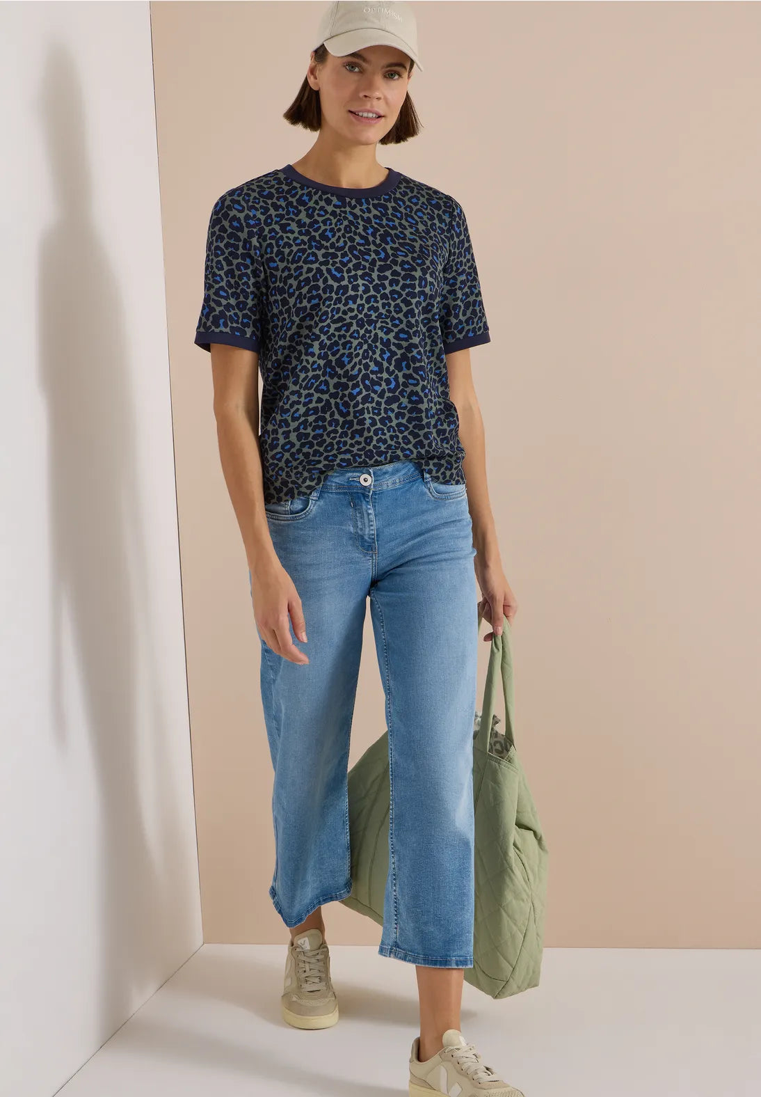 CAMISETA DE MANGA CORTA ANIMAL PRINT CECIL