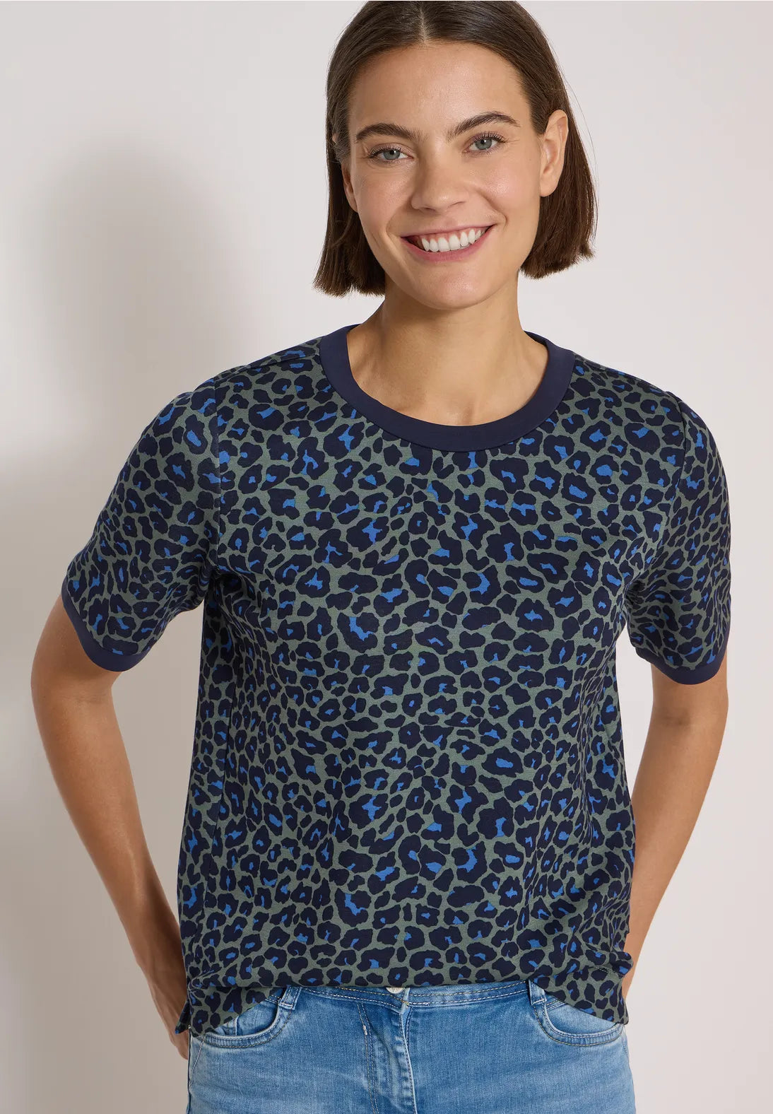 CAMISETA DE MANGA CORTA ANIMAL PRINT CECIL