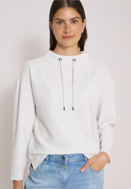 SUDADERA ASPECTO JASPEADO ESTILO DEPORTIVO CECIL