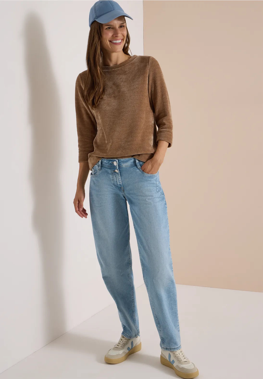JERSEY MARRON CON TEXTURA. EN3CALAFELL