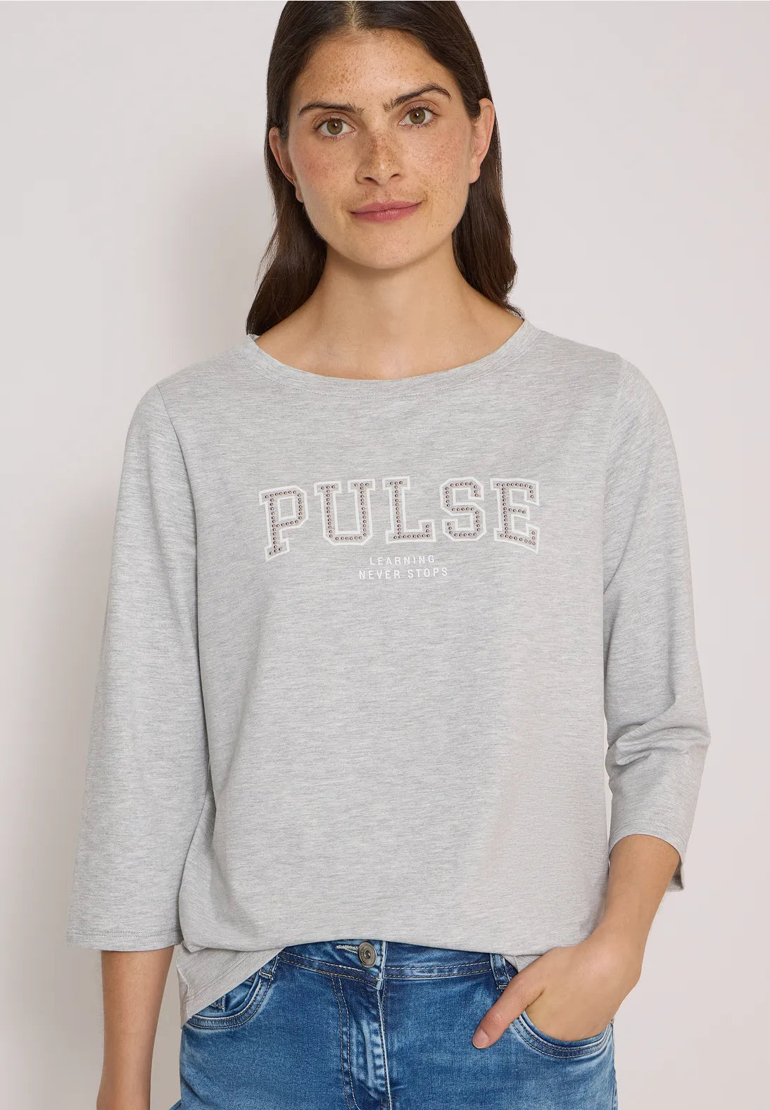 CAMISETA GRIS. EN3CALAFELL