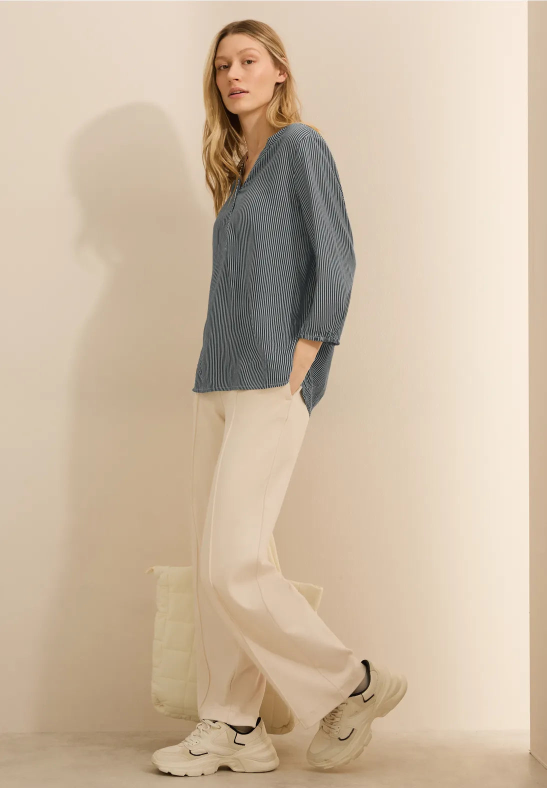 CECIL BLUSA A RAYAS MANGA 3/4