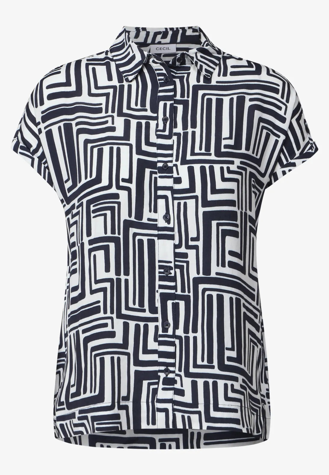 CECIL BLUSA SIN MANGAS ESTAMPADA
