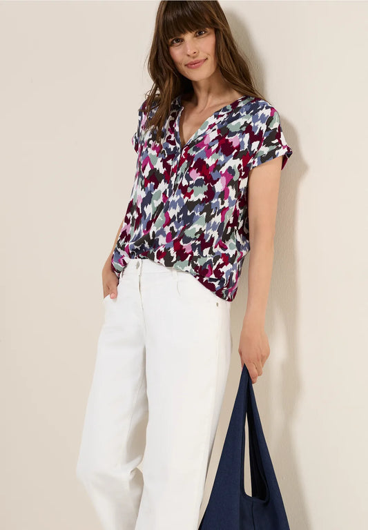 STREET ONE BLUSA ESTAMPADA MULTICOLOR