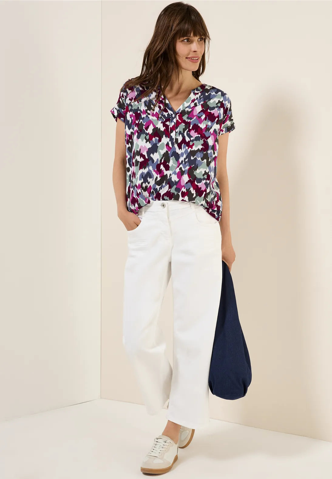 STREET ONE BLUSA ESTAMPADA MULTICOLOR