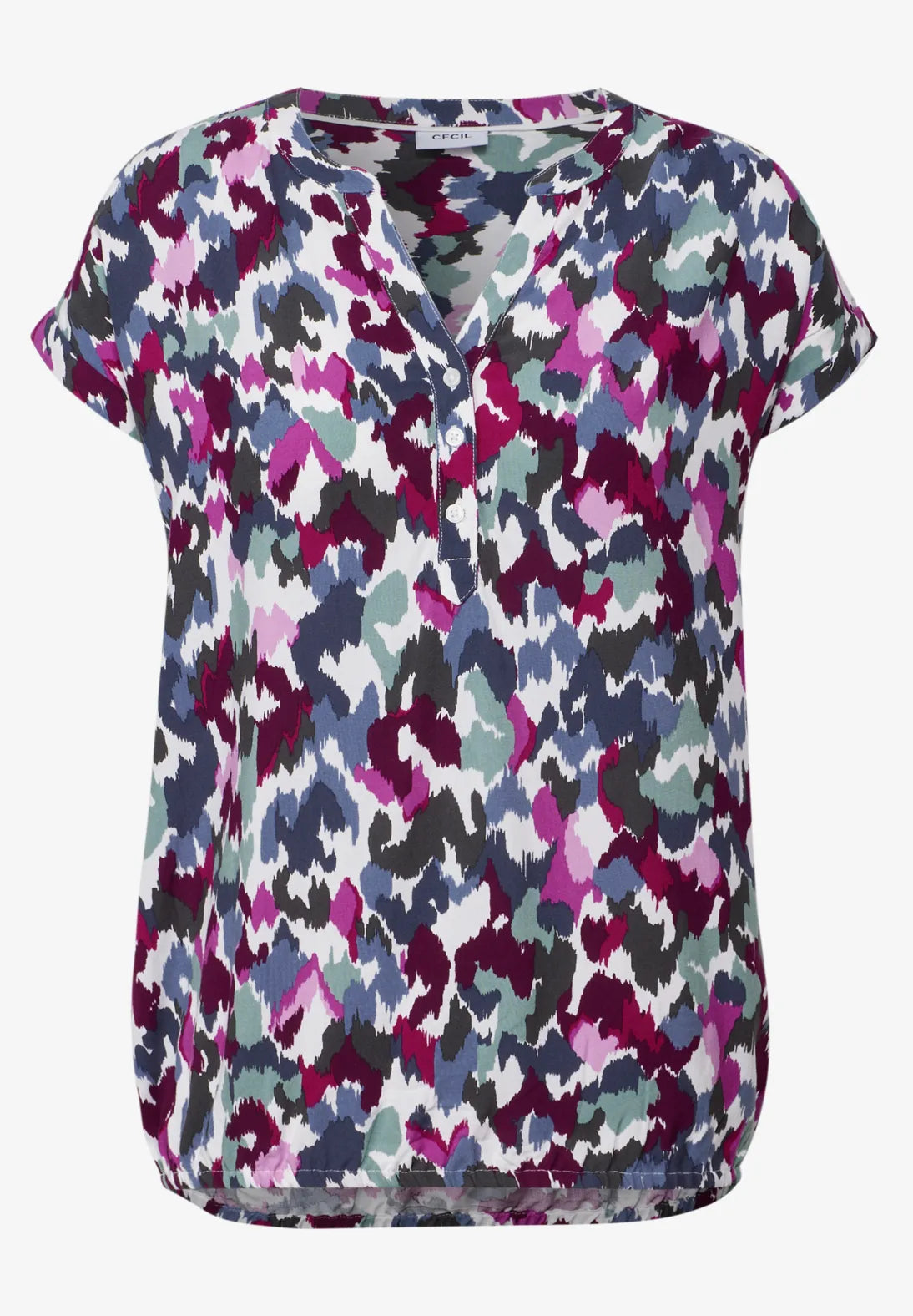 STREET ONE BLUSA ESTAMPADA MULTICOLOR