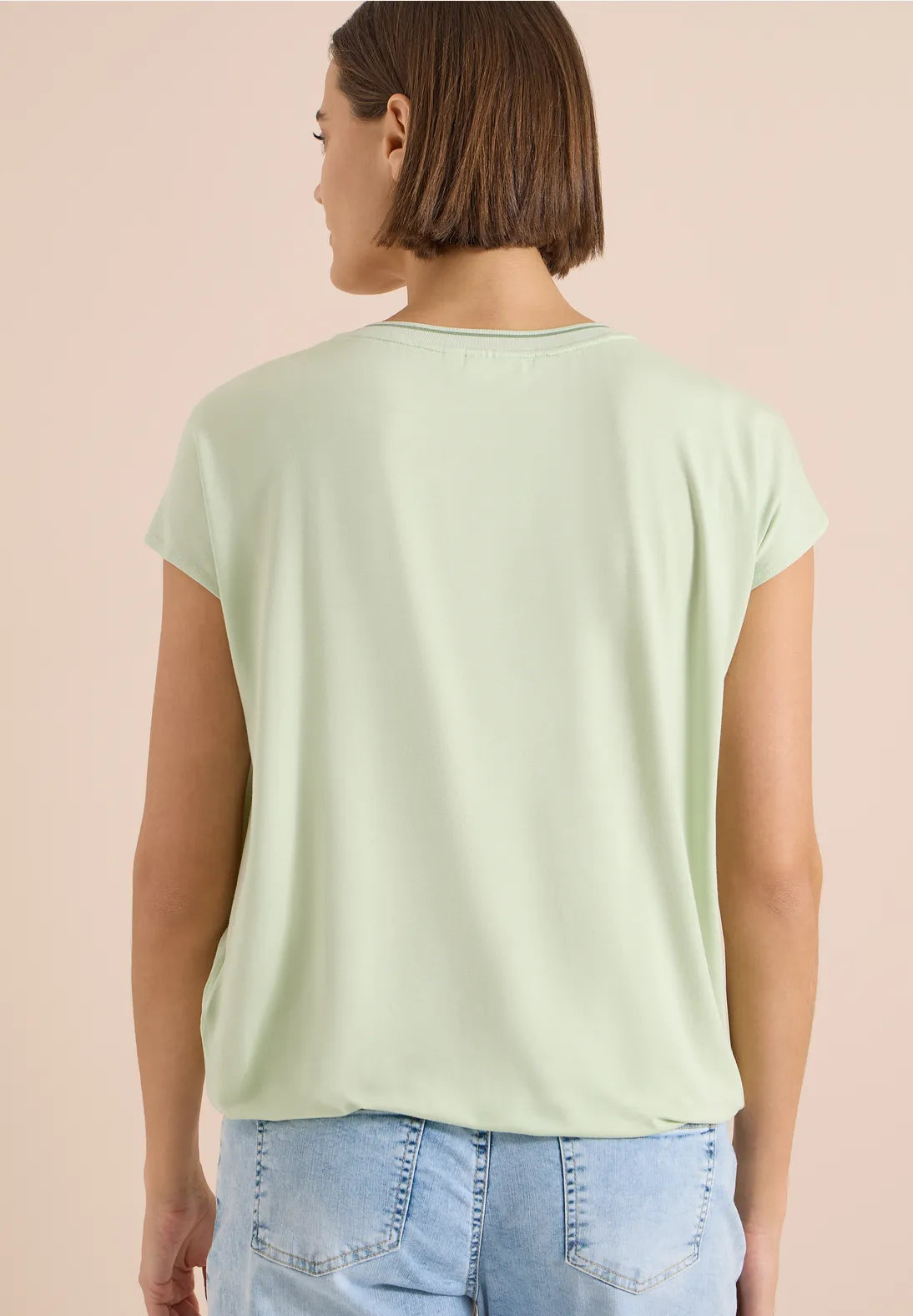 CAMISETA TIPO BLUSA CON TEXTURA STREET ONE
