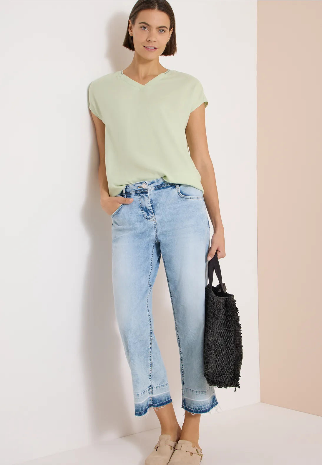 CAMISETA TIPO BLUSA CON TEXTURA STREET ONE