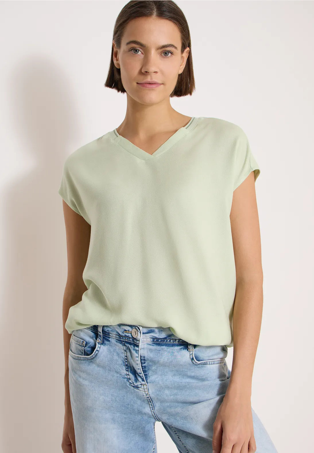 CAMISETA TIPO BLUSA CON TEXTURA STREET ONE