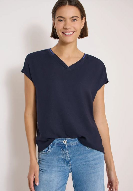 CAMISETA TIPO BLUSA CON TEXTURA STREET ONE