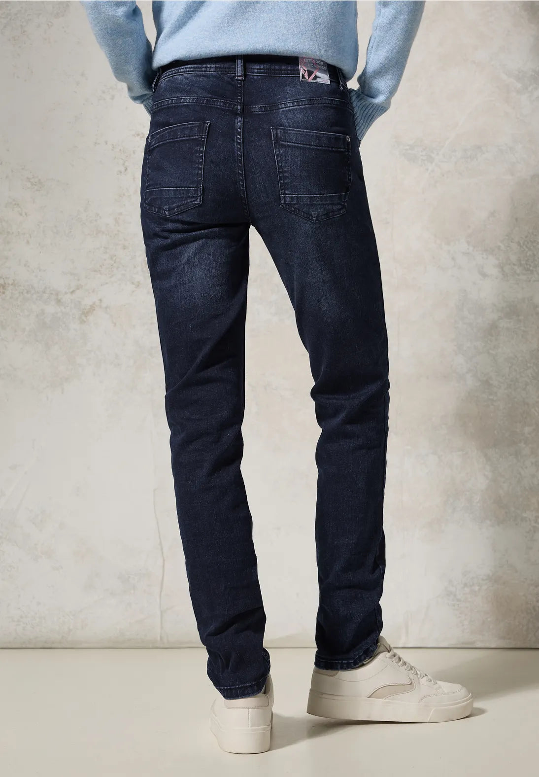 TEJANO SLIM FIT CON DETALLE CREMALERA