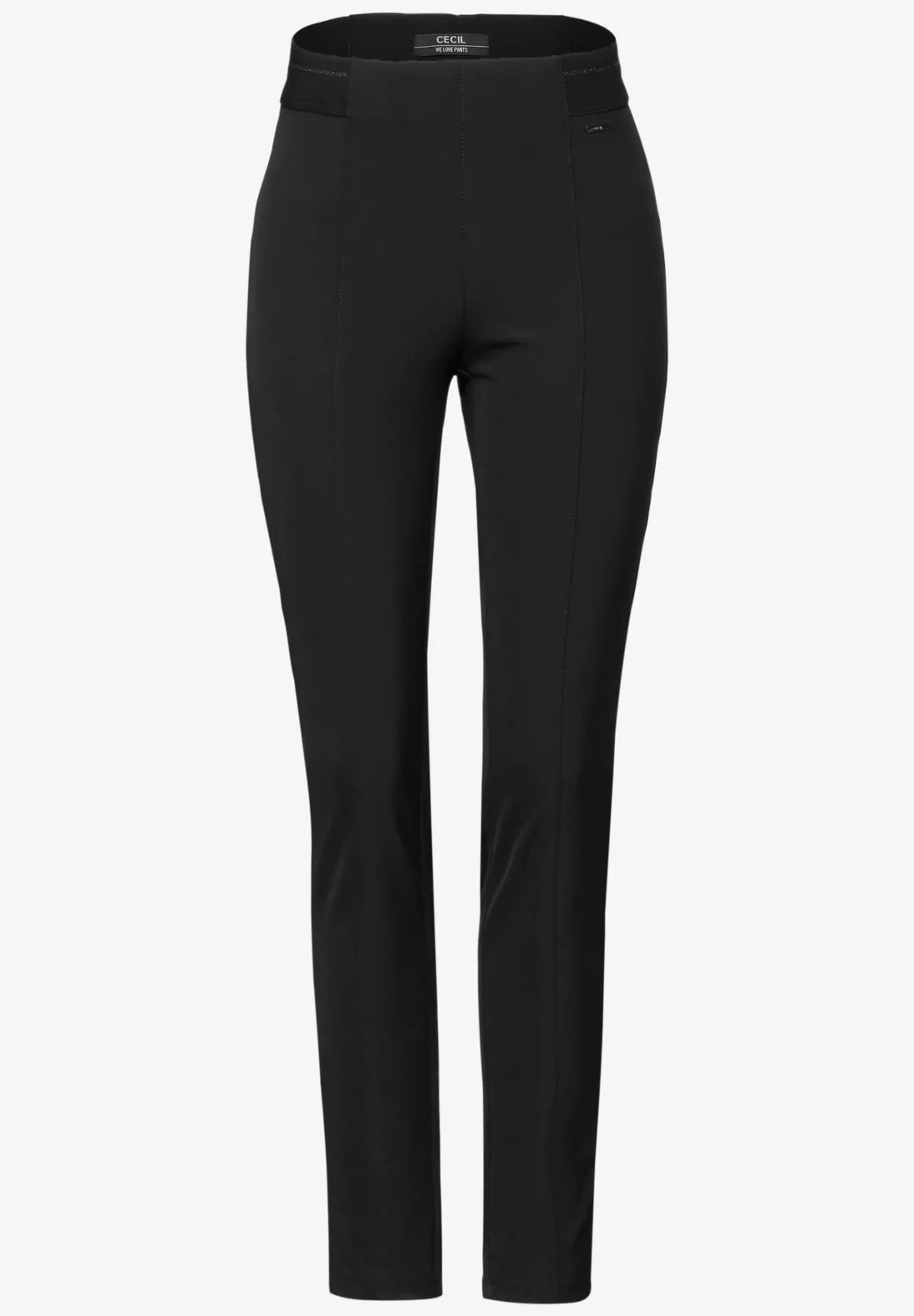 PANTALON ELASTICO CON DETALLES BRILLANTES