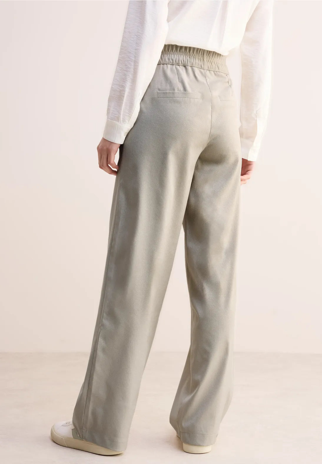 CECIL PANTALONES ANCHOS CON DETALLES BRILLANTES