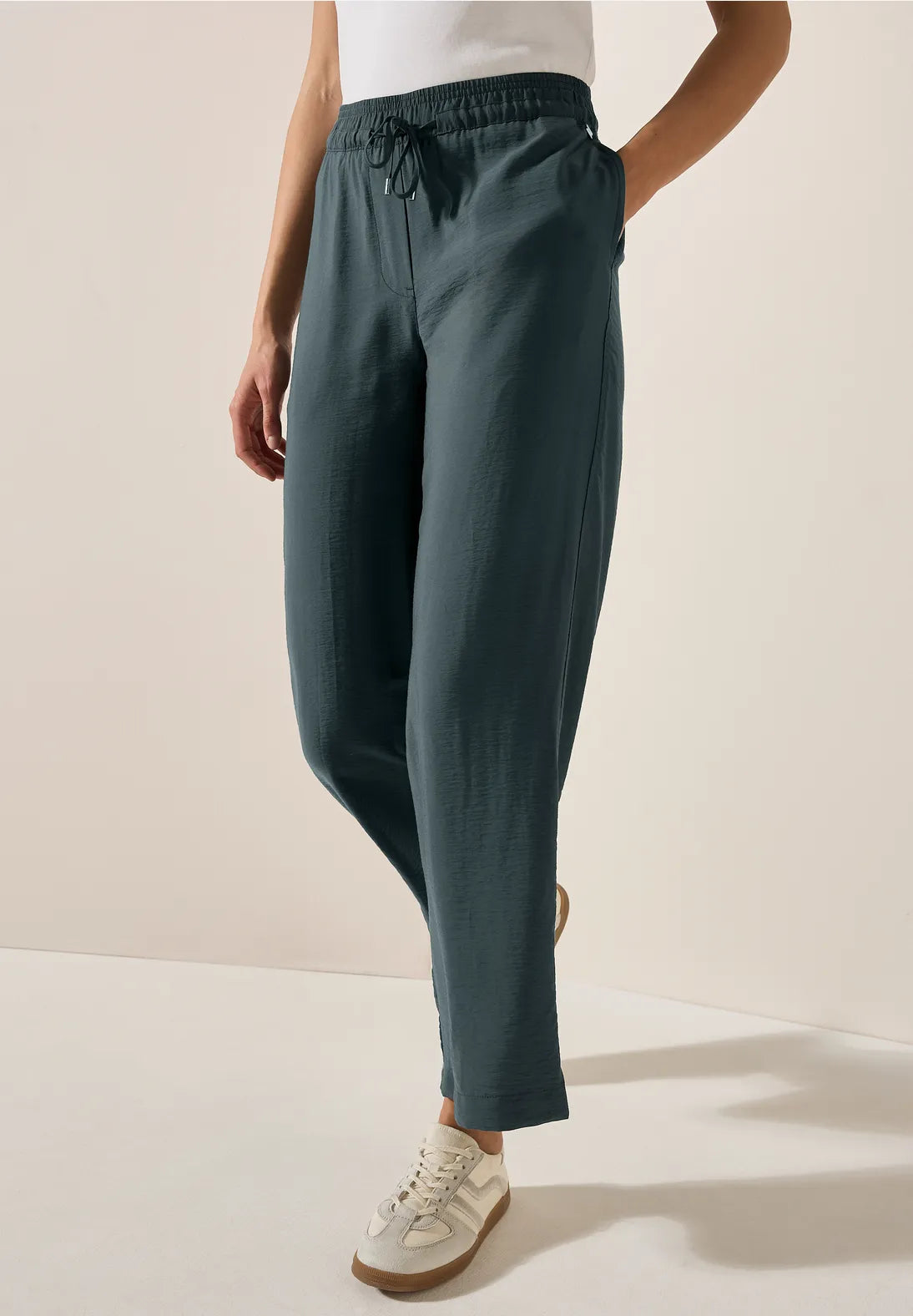 CECIL PANTALON HOLGADO CINTURA ELASTICA PIERNA ANCHA (Copia)