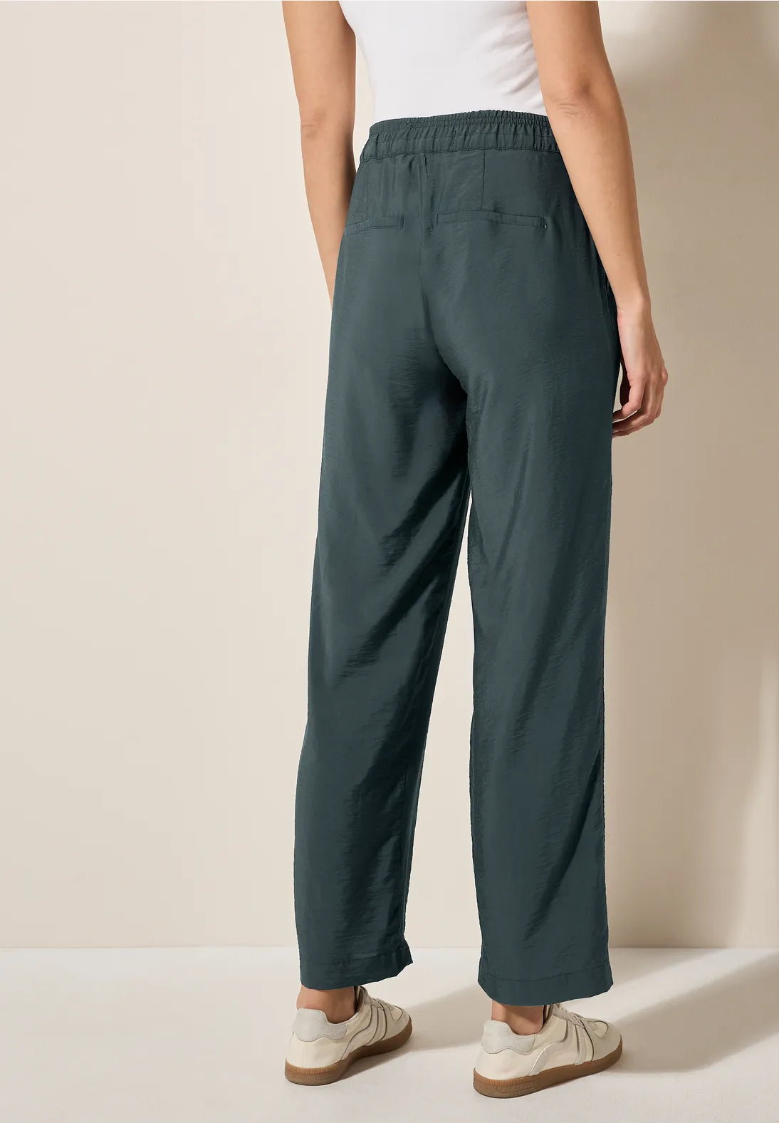 CECIL PANTALON HOLGADO CINTURA ELASTICA PIERNA ANCHA (Copia)