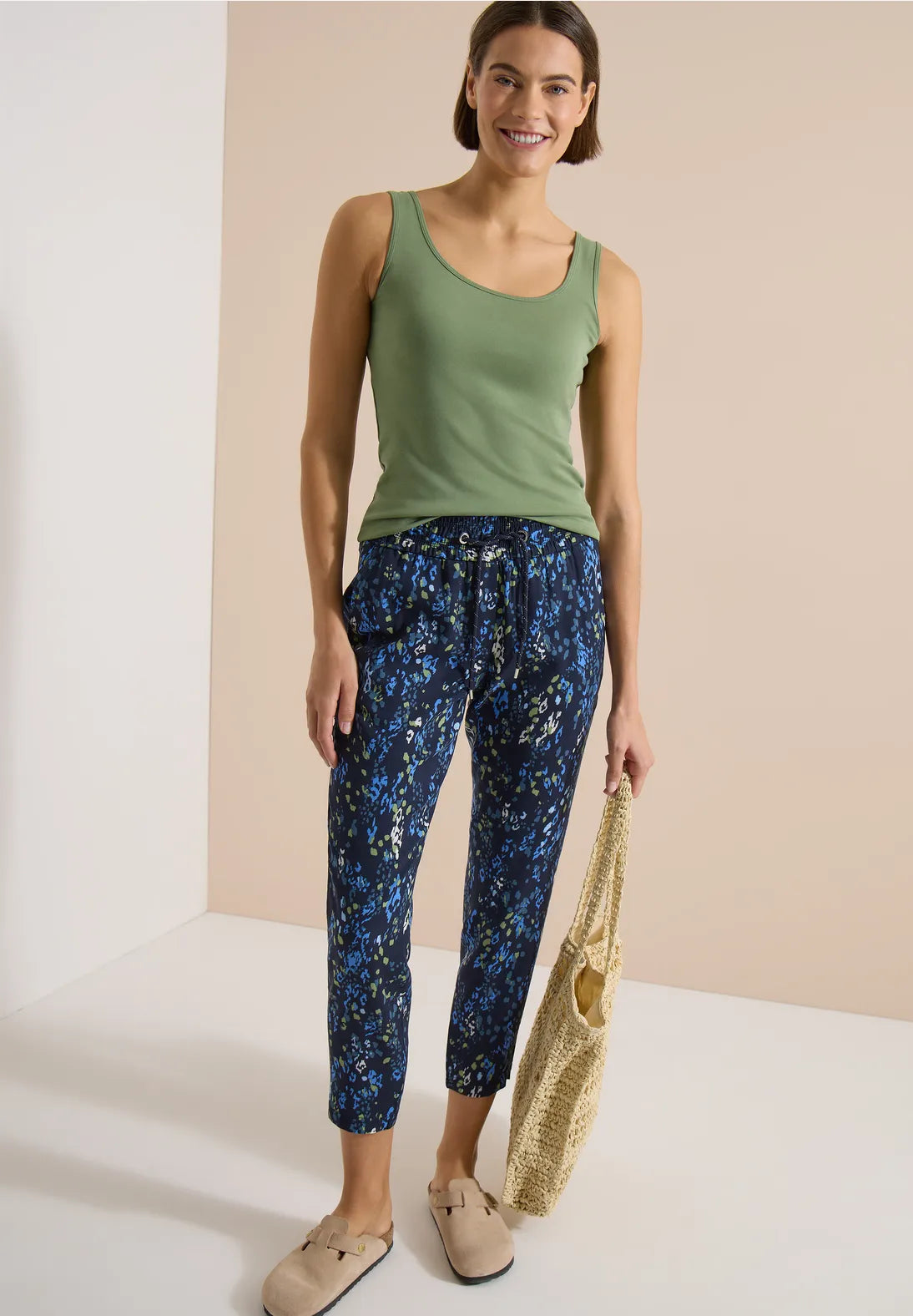 PANTALONES HOLGADOS DE VISCOSA STREET ONE