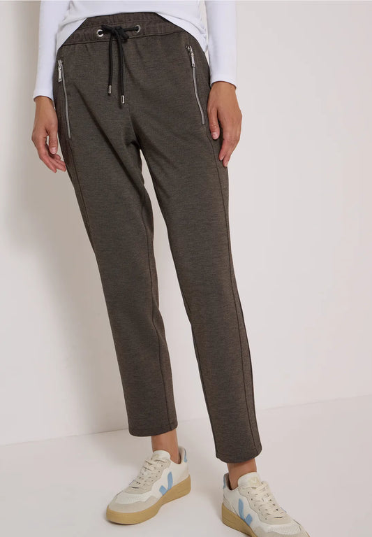 PANTALONES TIRO MEDIO DETALLES CON CREMALLERA CECIL