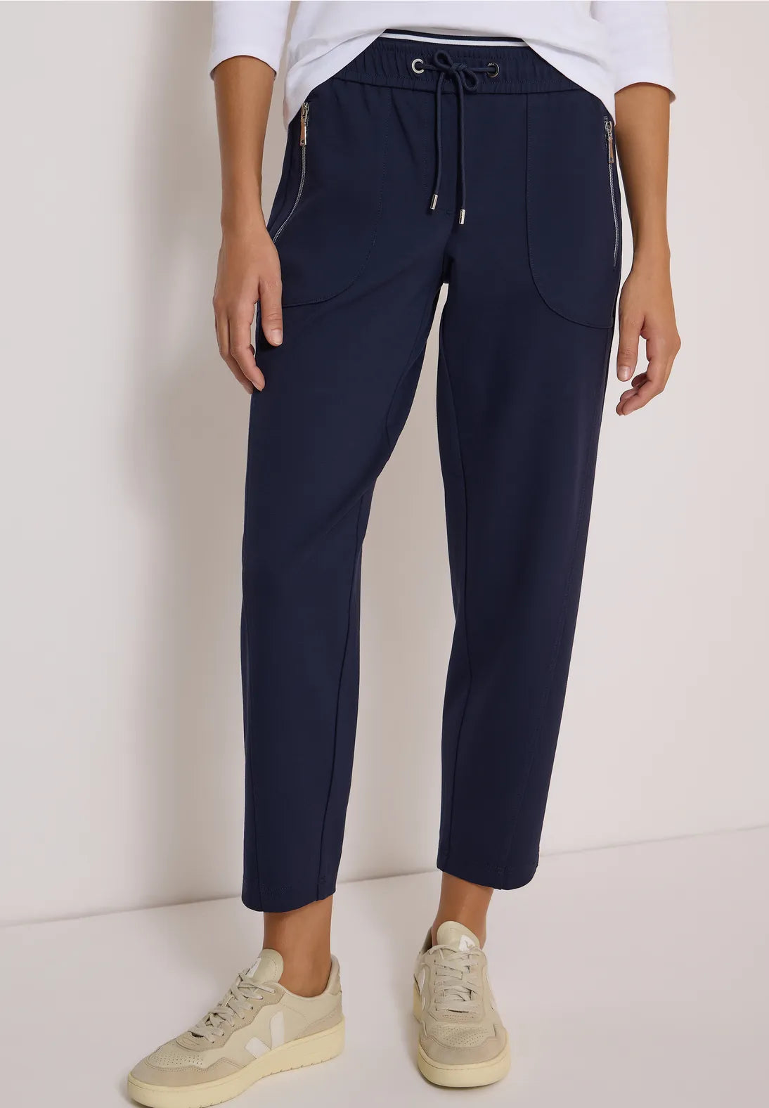 PANTALONES DE PUNTO ELASTICOS ESTILO DEPORTIVO CECIL