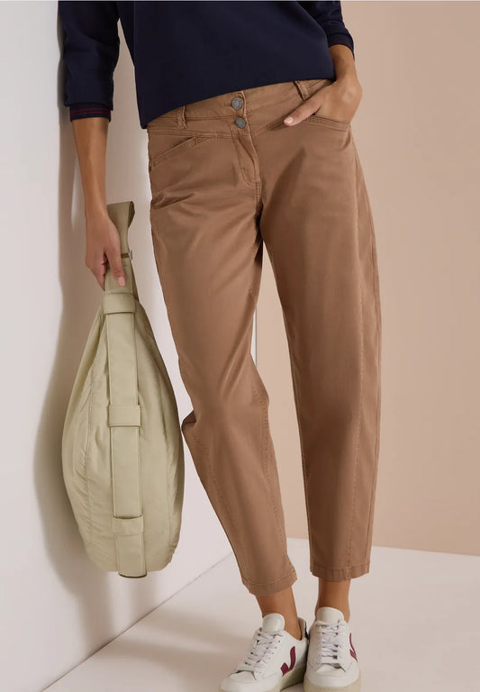 PANTALONES MARRONES ASPECTO LAVADO CECIL