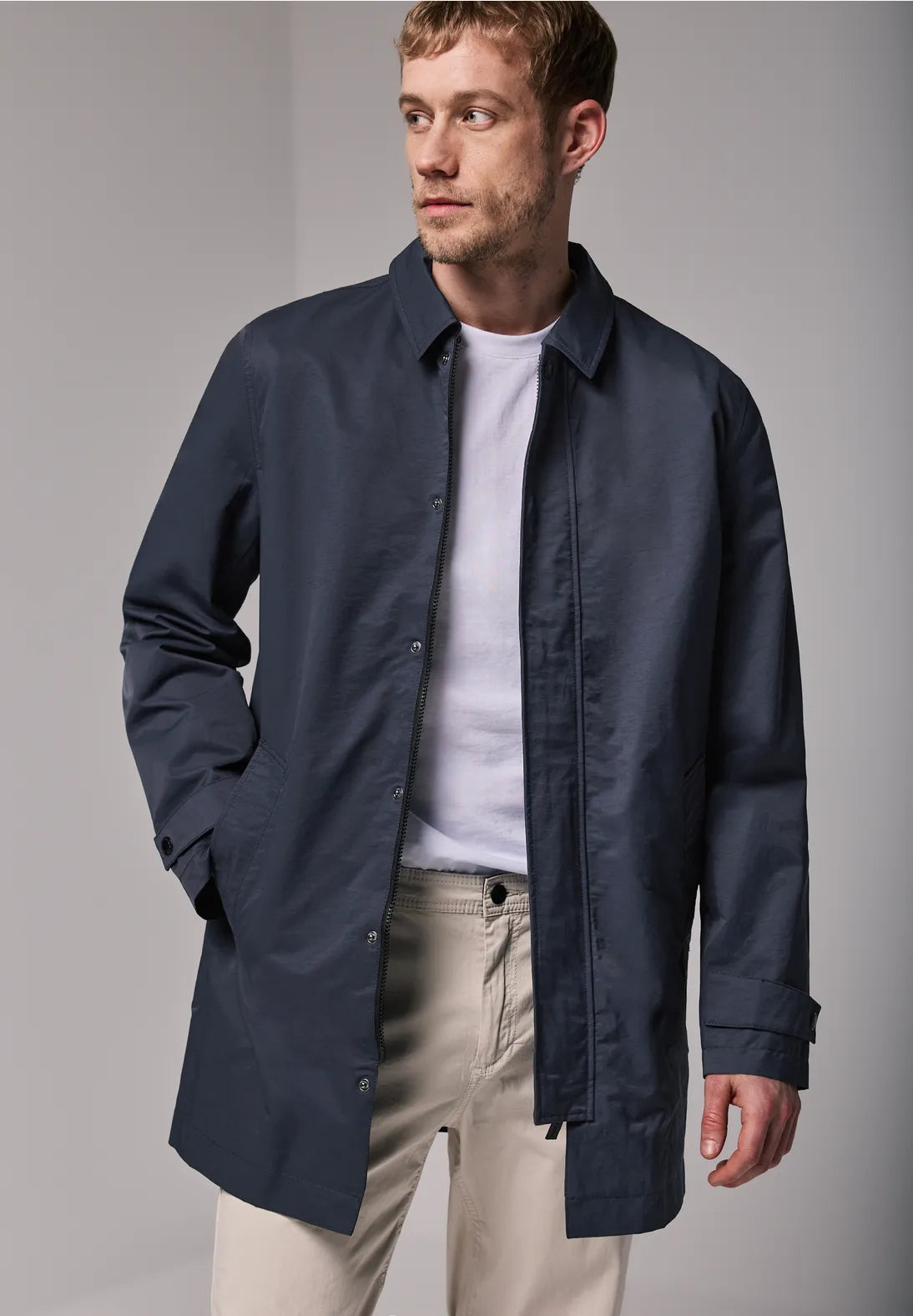 STREET ONE MEN CHAQUETA GABARDINA DE NILON