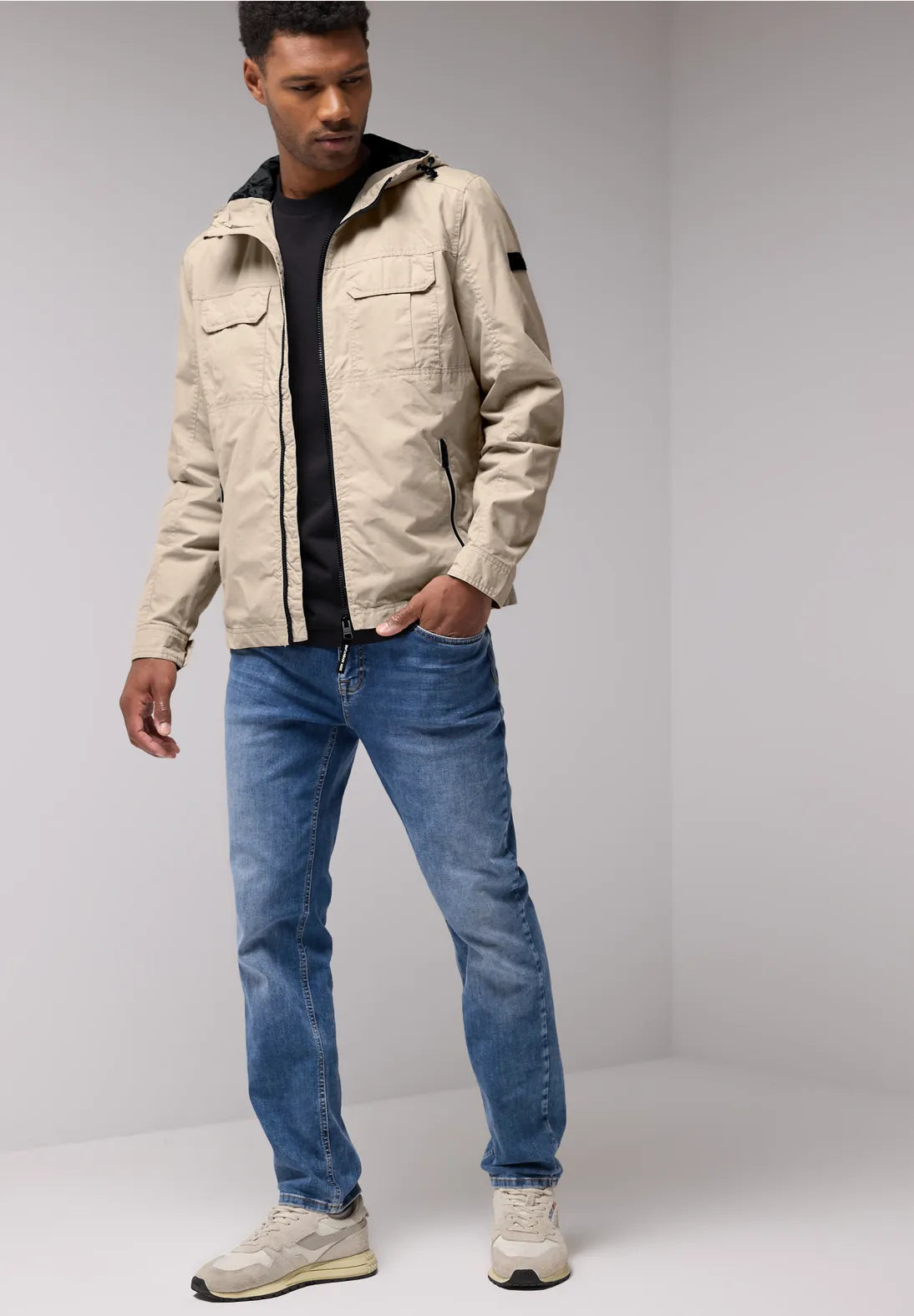 STREET ONE MEN CHAQUETA ASPECTO LAVADO