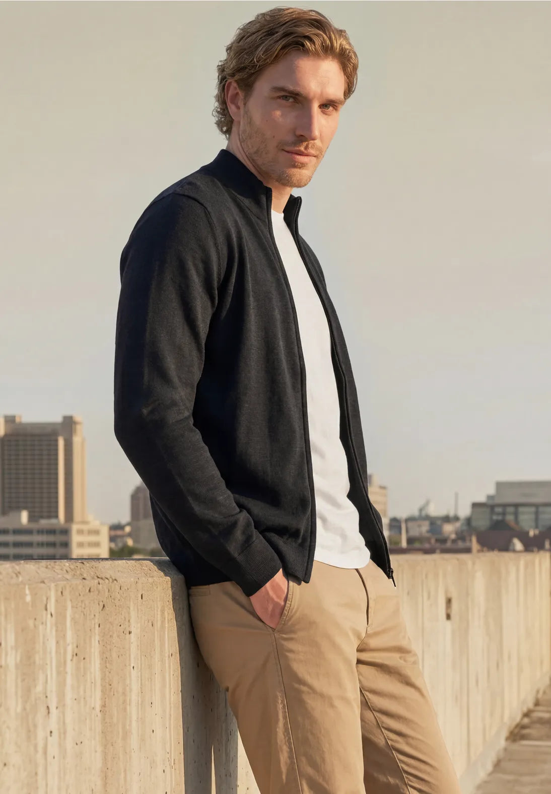 CHAQUETA DE PUNTO EN ALGODON STREET ONE (Copia)