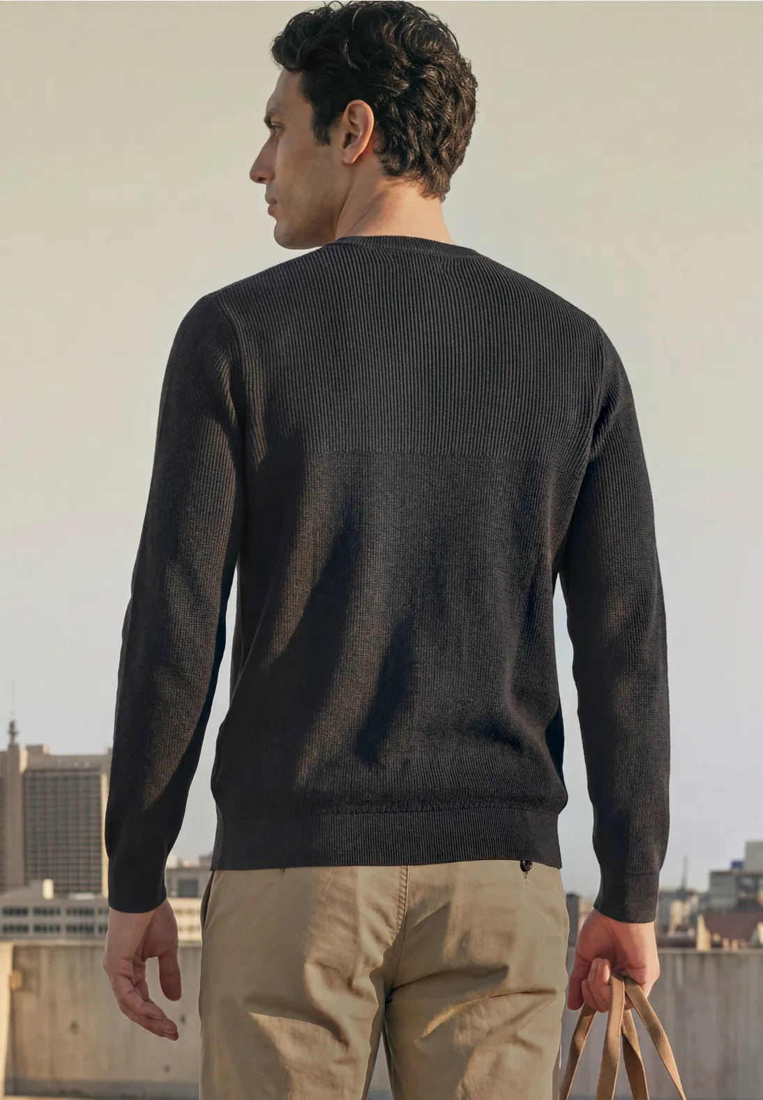 JERSEY DE PUNTO CUELLO REDONDO EFECTO LAVADO STREET ONE
