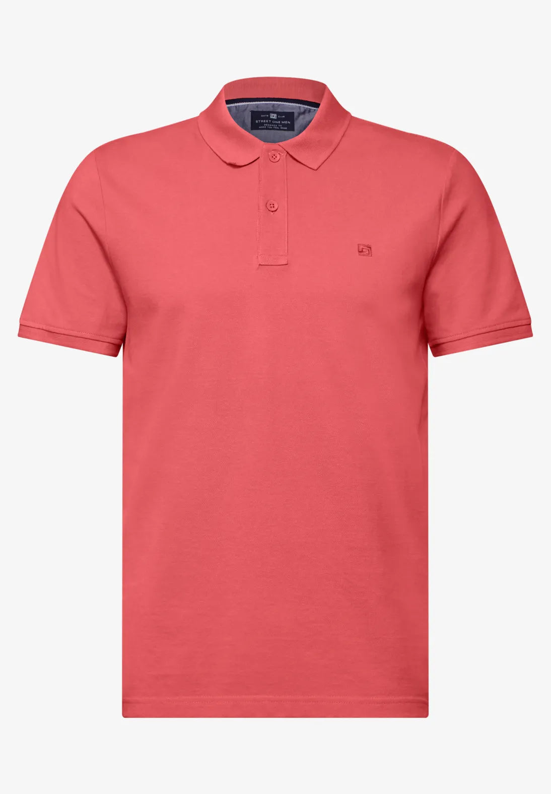 POLO BASICO MANGA CORTA CORAL