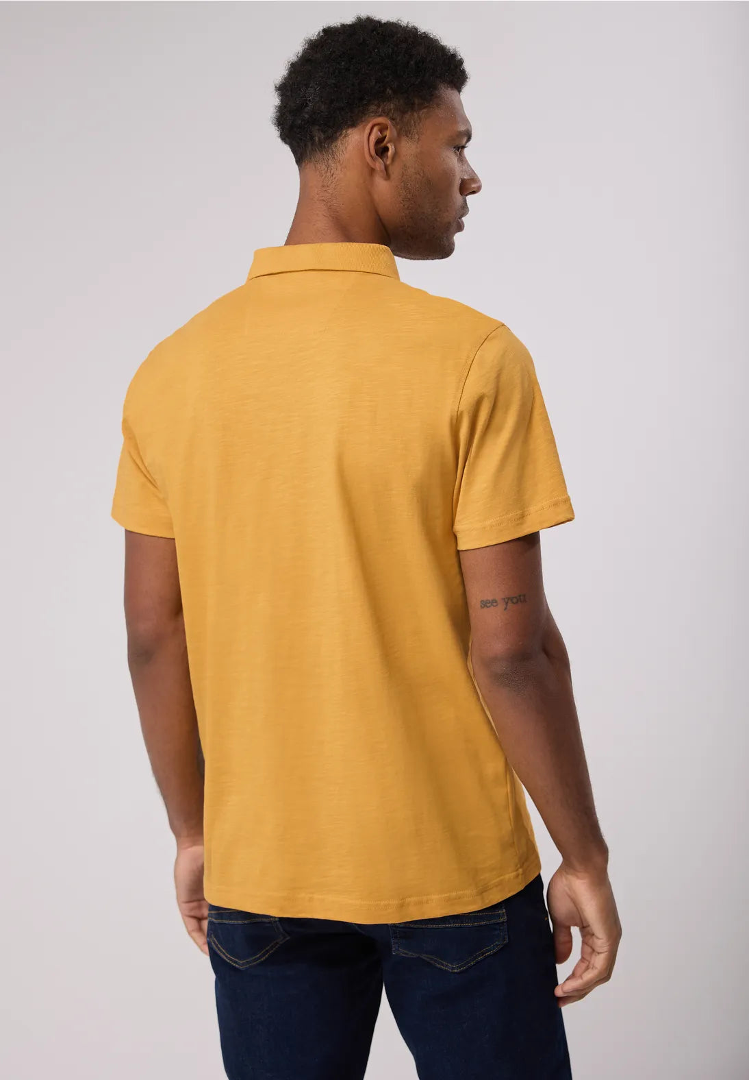STREET ONE MEN POLO DE ALGODON MOZTAZA