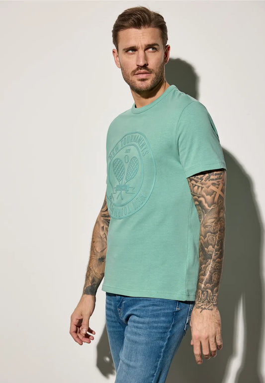 STREET ONE CAMISETA ALGODON ESTAMPADO FRONTAL