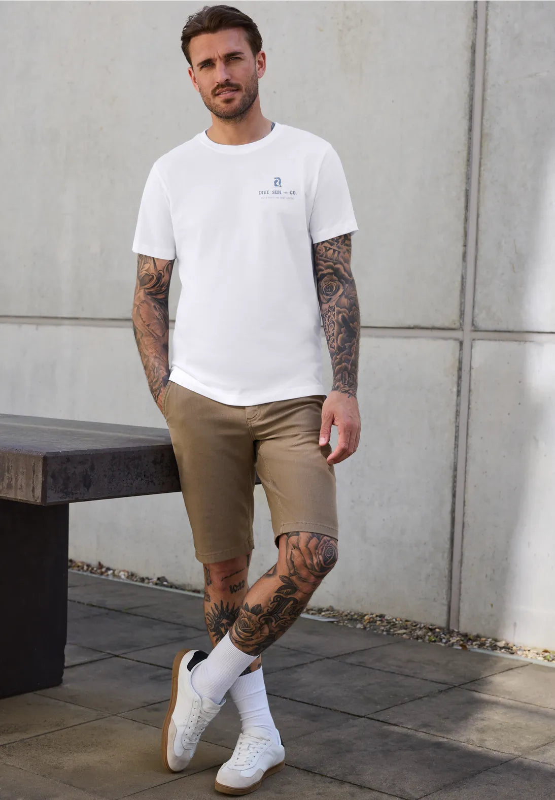 STREET ONE MEN CAMISETA PRINT EN ESPALDA
