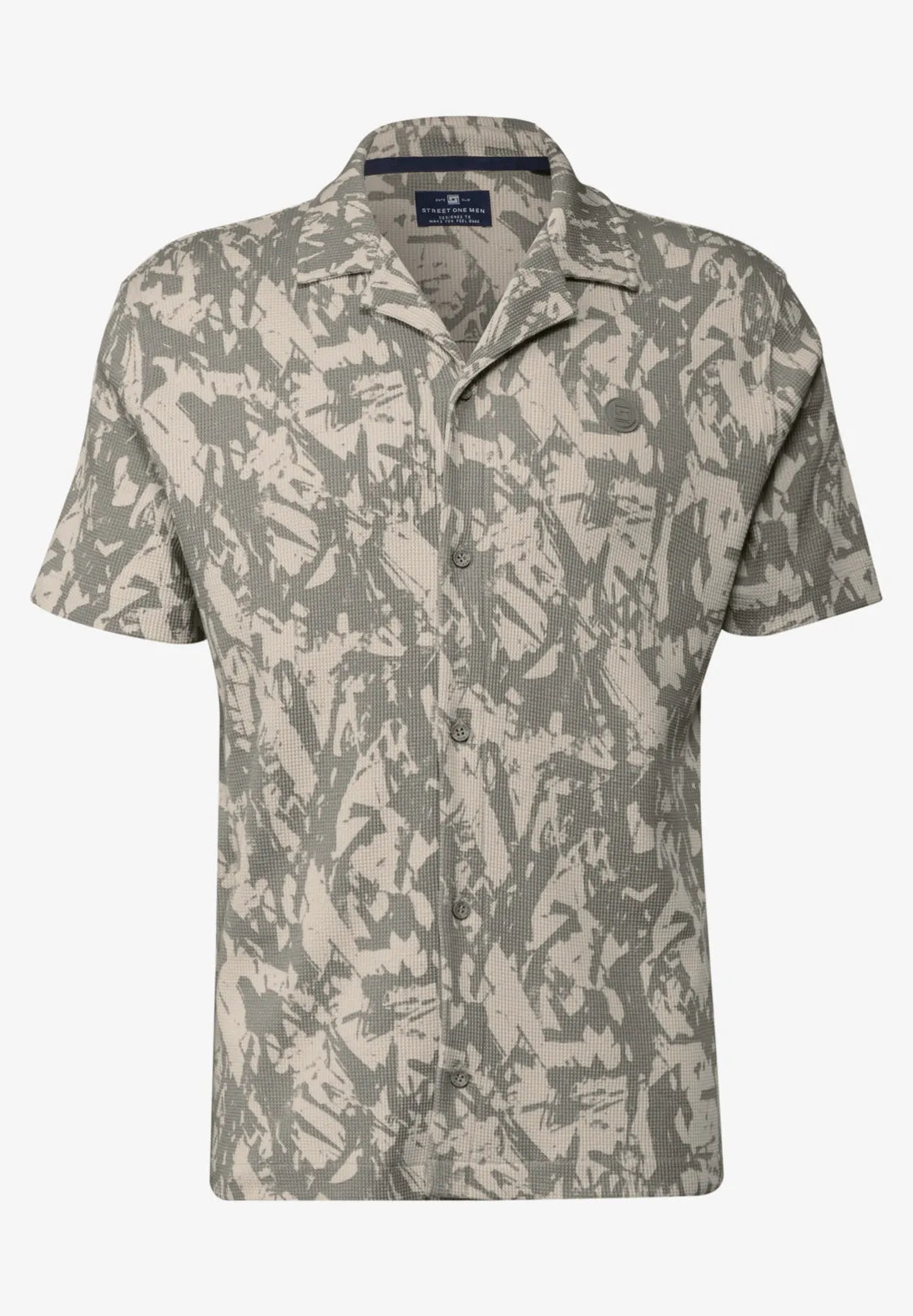 STREET ONE CAMISA ESTAMPADA ELASTICA